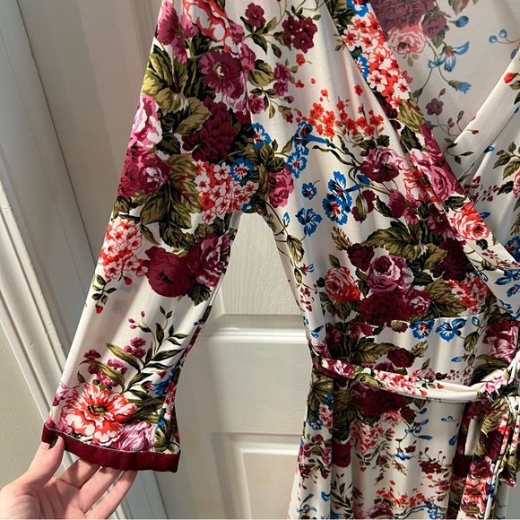 Women’s long floral maxi dress - Picture 4 of 7